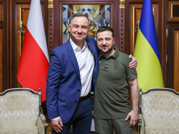 Зеленский в среду ожидается в Польше - канцелярия Дуды