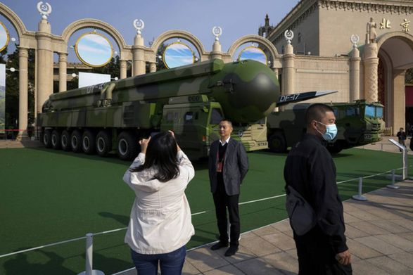 Ядерный арсенал Китая увеличится более чем в три раза