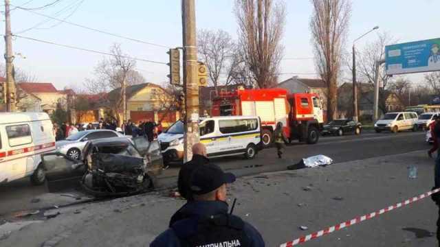 Евробляхер сбил бойцов Нацгвардии: есть погибший и раненые