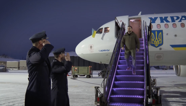 Зеленский прибыл с визитом в Норвегию