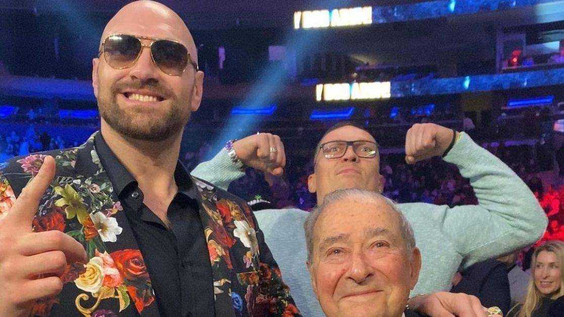 "Не вірю": Усик вперше відреагував на заяву Ф'юрі про завершення кар'єри