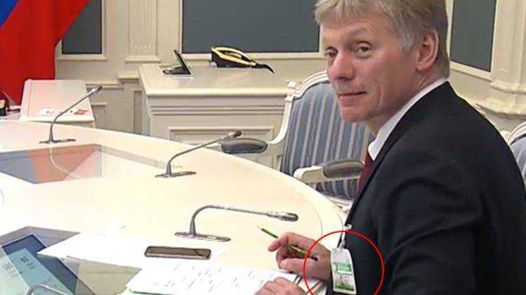 Пресс-секретарь Путина сам купил себе блокатор от вирусов в аптеке