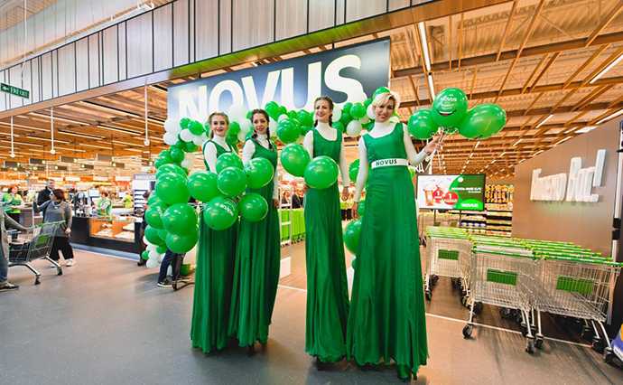 В Киеве открыли самый большой по ассортименту Novus