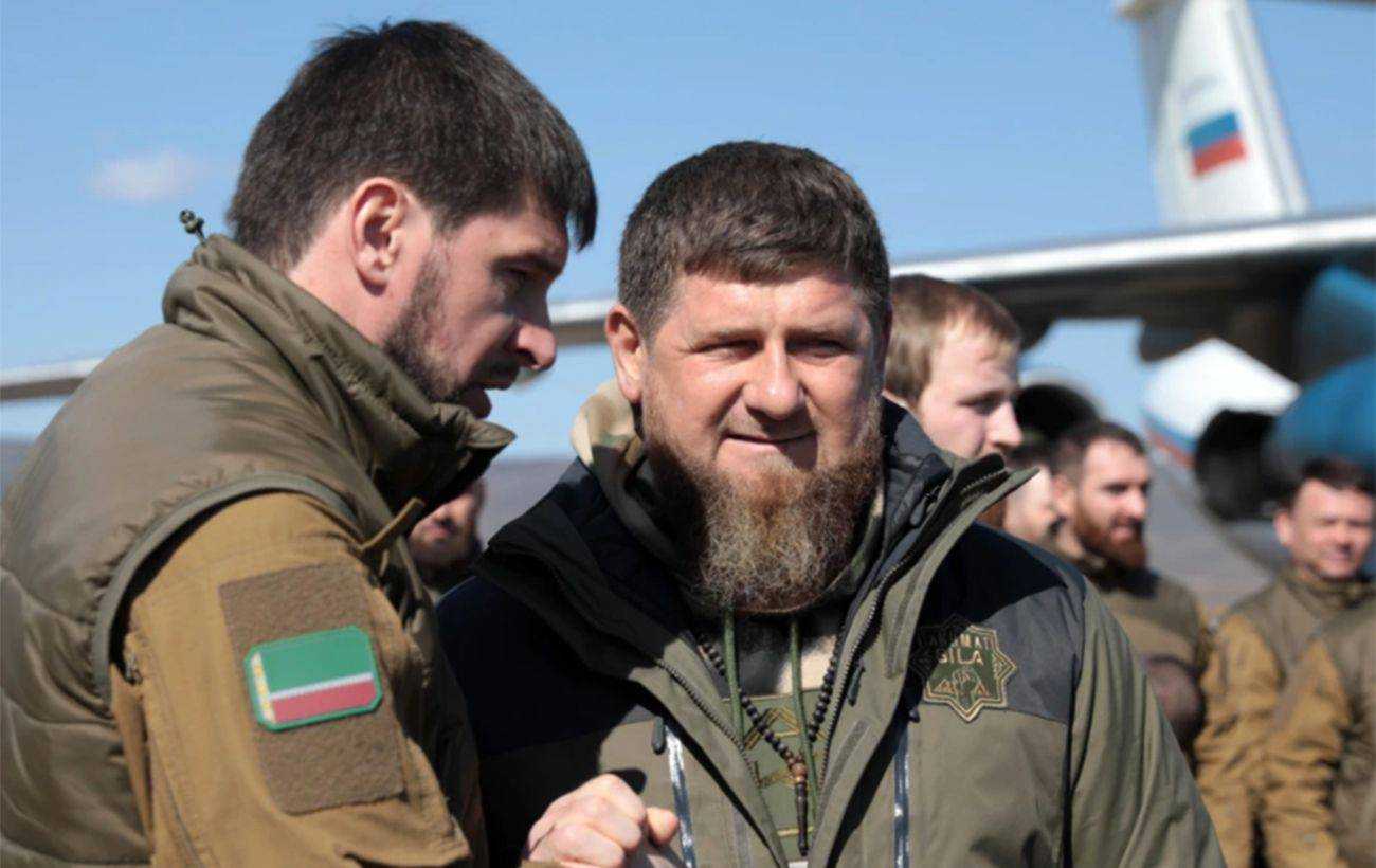 кадиров обіцяє відправити своїх неповнолітніх синів на війну в Україну