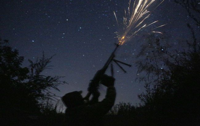 Пограничники показали на видео, как в грозу сбивают российский Shahed