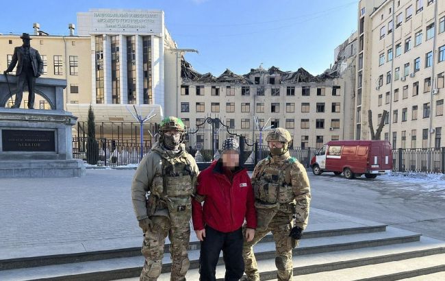 СБУ "по горячим следам" задержала российского агента в Харькове