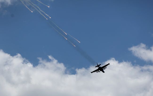 Пограничники сбили российский штурмовик в небе над Бахмутом