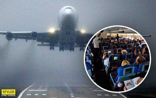 В Харькове произошло ЧП с Boeing 737: самолет сдувает, дети кричат