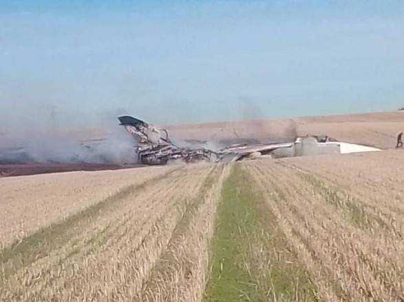 У рф упав військовий літак Су-24