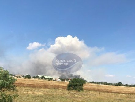 "Хлопок" в Крыму: в оккупационной администрации говорят о детонации на складе боеприпасов