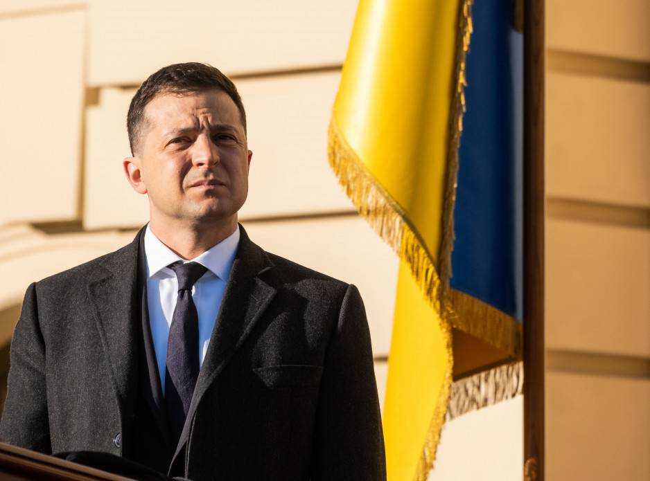 Зеленский на дне рождения говорил о желании баллотироваться на второй срок - Лерос