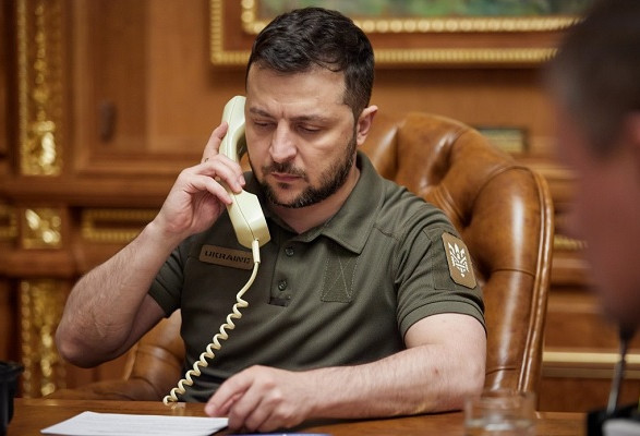 С начала войны Зеленский провел более 350 разговоров с руководителями других государств: первые были с Байденом и Шольцем