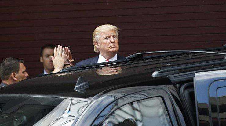 Кортеж Трампа попал в ДТП, есть пострадавшие