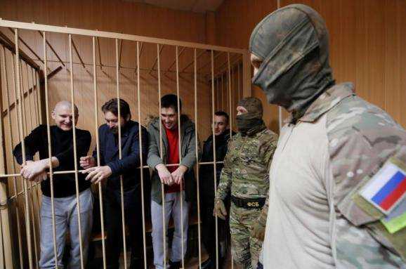 В России всем украинским морякам выдвинули обвинения