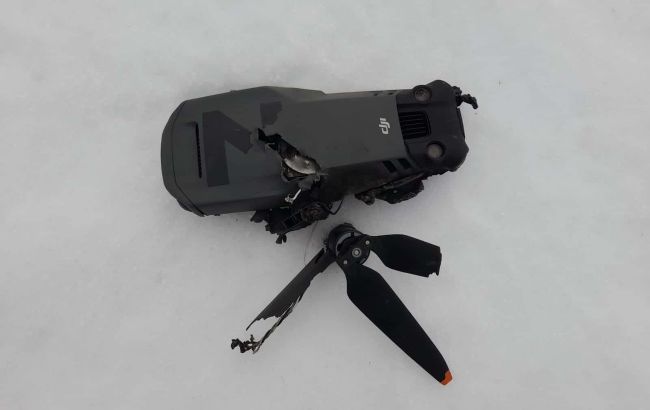 В Сумской области пограничники сбили российский дрон-разведчик