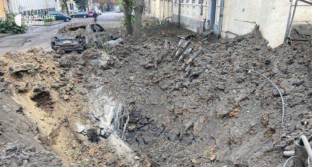 По Харкову уночі випустили три ракети, в області ще двоє підірвалися на вибухівці - голова ОВА