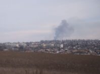 В рф разбился военный самолет: в соцсетях распространяется видео